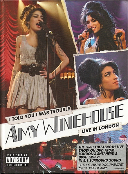 AMY WINEHOUSE - LIVE IN LONDON